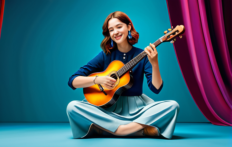 소피루비 주요 연출 기법 - A vibrant scene of Sophie Ruby and her friends in a sunlit Italian countryside, appropriate attire, ...