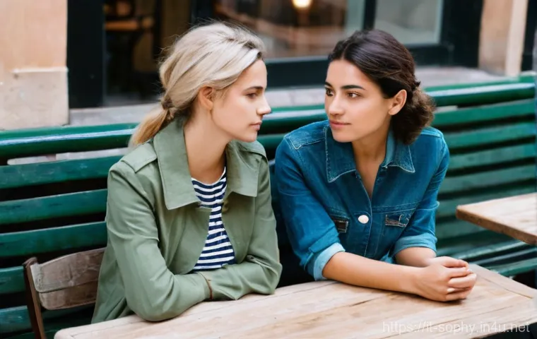 소피루비 친구 관계 갈등 - **Prompt 1: Subtle Signs of Emotional Distance in a Friendship**
    "A candid, slightly melancholic...