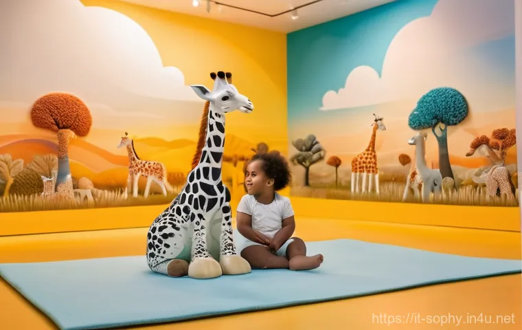 소피루비 전시회 탐방 - Prompt 1: The Enchanting Entrance and Discovery Zone**