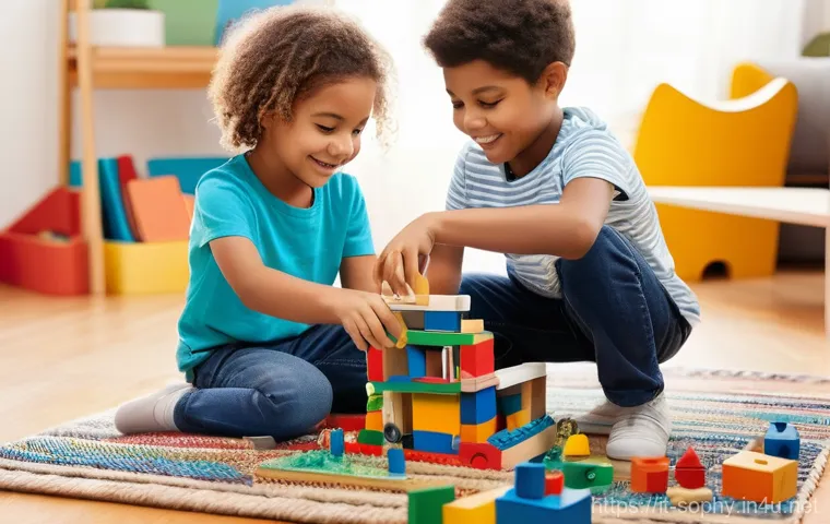 소피루비와 어린이 창의력 - **Prompt:** A focused and engaging image of a curious child exploring and learning through play. A 6...