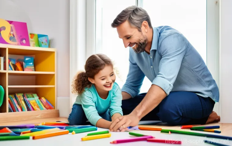 소피루비 방영 시간 변경 - **Prompt:** A cozy, inviting living room in the evening, softly lit by ambient lamps. A family of fo...