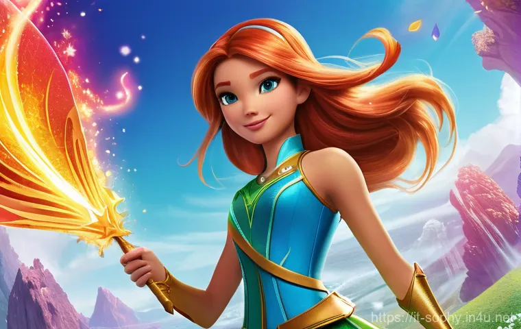 소피루비 캐릭터의 비밀 이야기 - Flora's Enchantix: Nature's Embrace on Lynphea**

"A serene and captivating illustration of Flora, t...