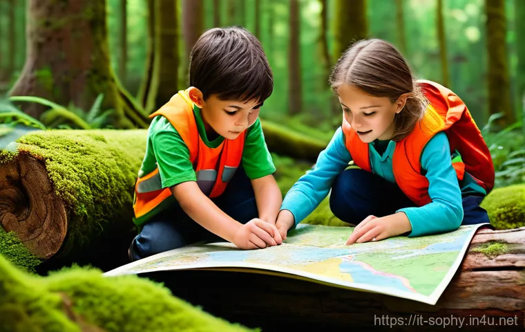 소피루비의 주 시청층 - **"Joyful Playtime Discovery"**: A vibrant, soft-focus illustration of four diverse children, aged a...