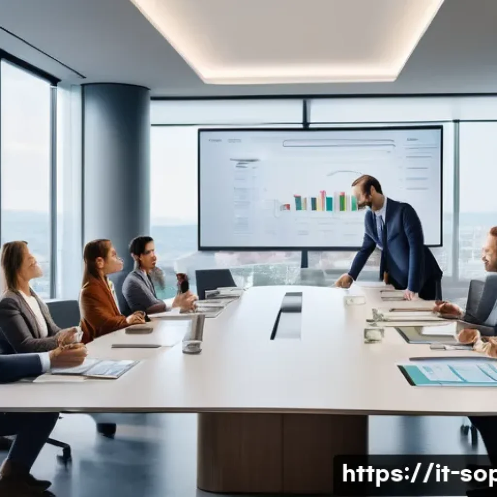 소피루비 방영권 가격 - A sophisticated negotiation scene set in a modern Italian media office, showing diverse professional...