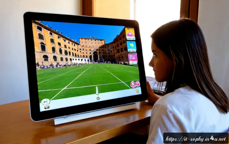 소피루비 이야기 구조 분석 - Photorealistic Italian media studies student analyzing a colorful magical-girl animated story on a l...