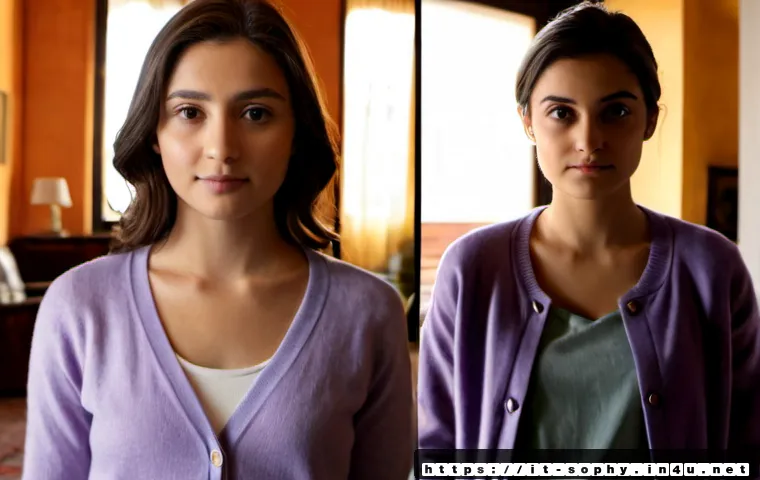 소피루비 주인공의 변화 - Photorealistic cinematic portrait of a fictional young Italian heroine showing personal growth, spli...
