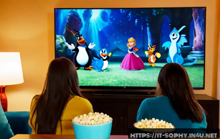 소피루비 시즌4 팬의 기대 - Photorealistic Italian teenage friends gathered in a cozy Milan apartment living room, eagerly watch...